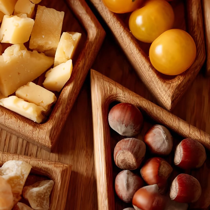 BowLift | Jigsaw Puzzle Tray - Wood with Removable Dividers