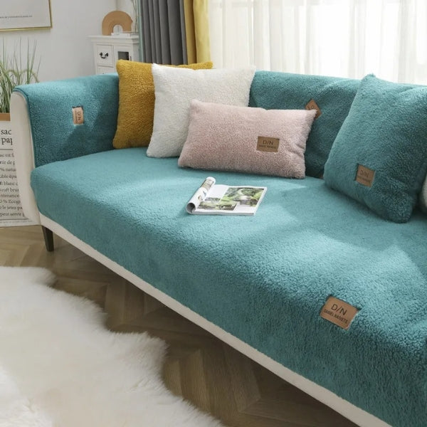 BowLift | Waterproof Sofa Throw Covers | Slip Couch Protector | Washable Sofa Cover for Sofa Beds