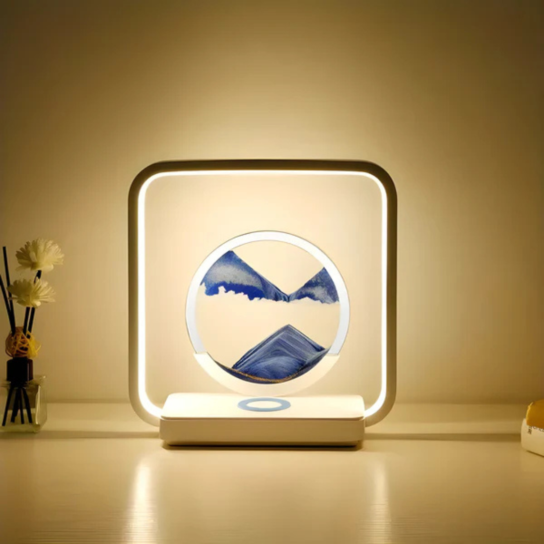 BowLift | 3D LED Night Light with Sand Stream