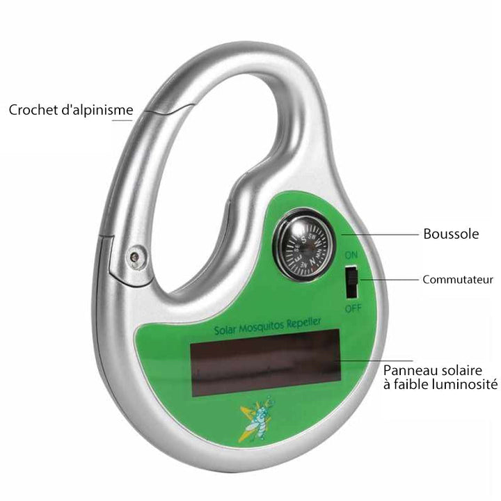 Ultrasonic Solar Mosquito Repellent | Bowlift