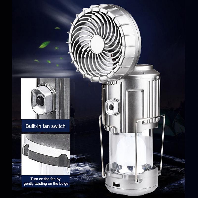 BowLift | Outdoor LED Camping Light with Fan