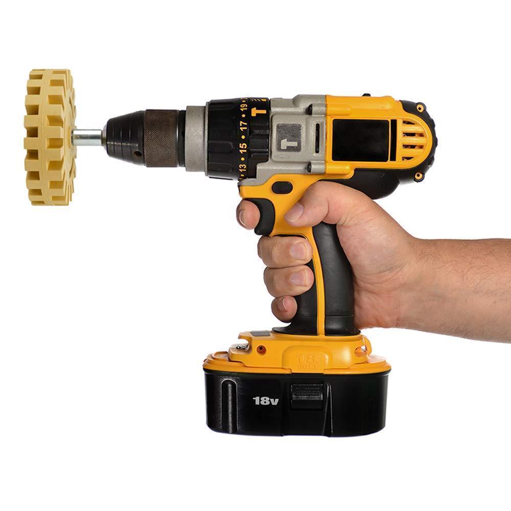 4 inch eraser wheel, decal removal tool | Bowlift