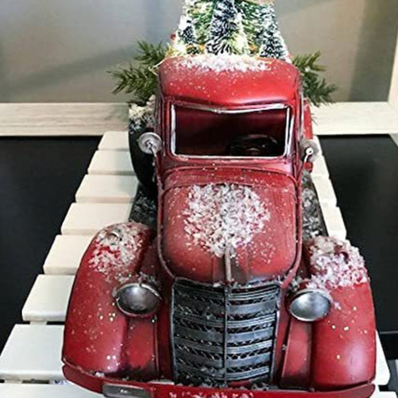 BowLift | Red Farm Truck Christmas Decorations