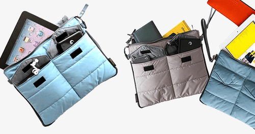 BowLift | Slim Bag-in-Bag - Made of polyester - Portable & small - Multiple zippered pockets - Easily fits in your suitcase
