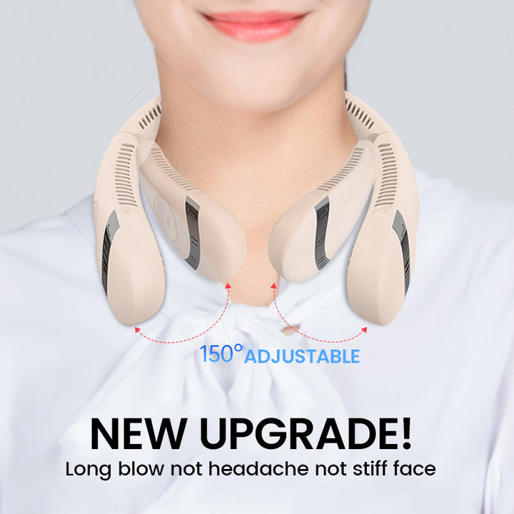Rechargeable Bladeless Portable Neck Fan | Bowlift