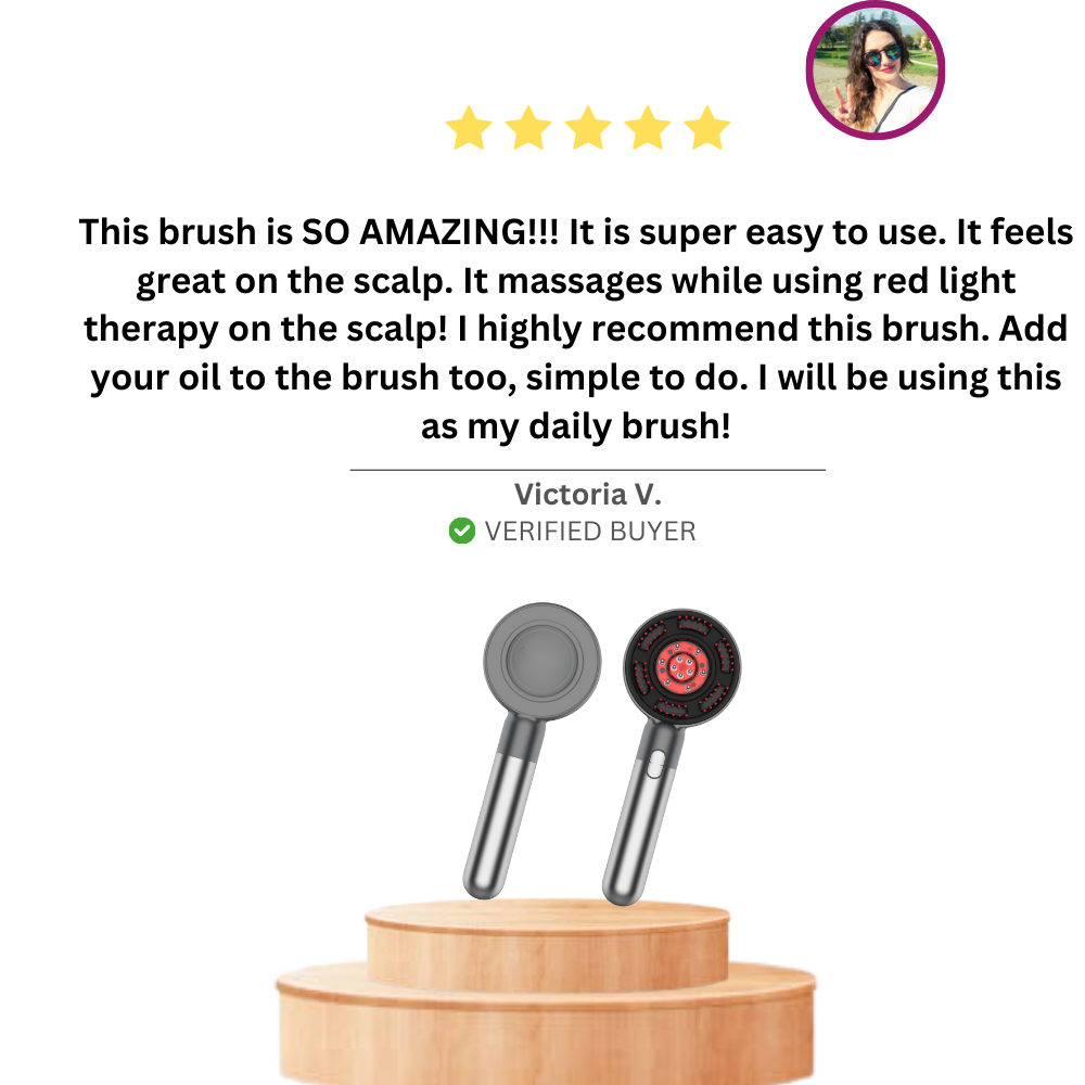 BowLift | Cordless Scalp Massaging Brush – Boost Hair Growth & Relax at Home