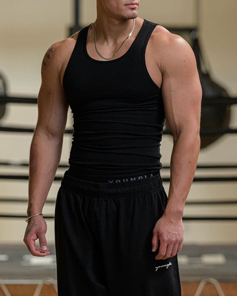 BowLift | Men's solid color sleeveless vest