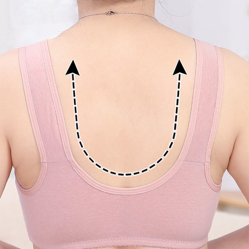 BowLift | Comfortable bra with button placket in front