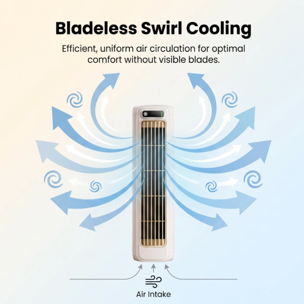 BowLift | Cordless rechargeable air conditioner