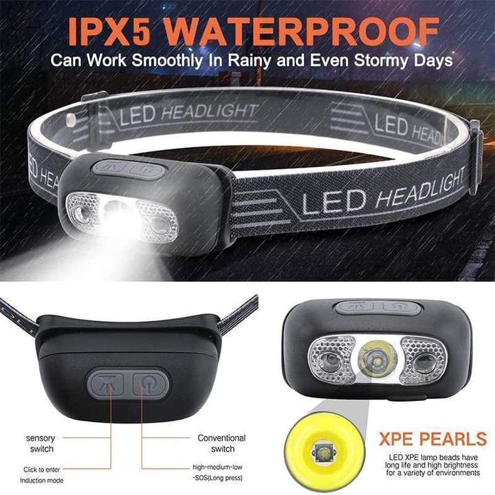 BowLift | LED outdoor activities headlamp