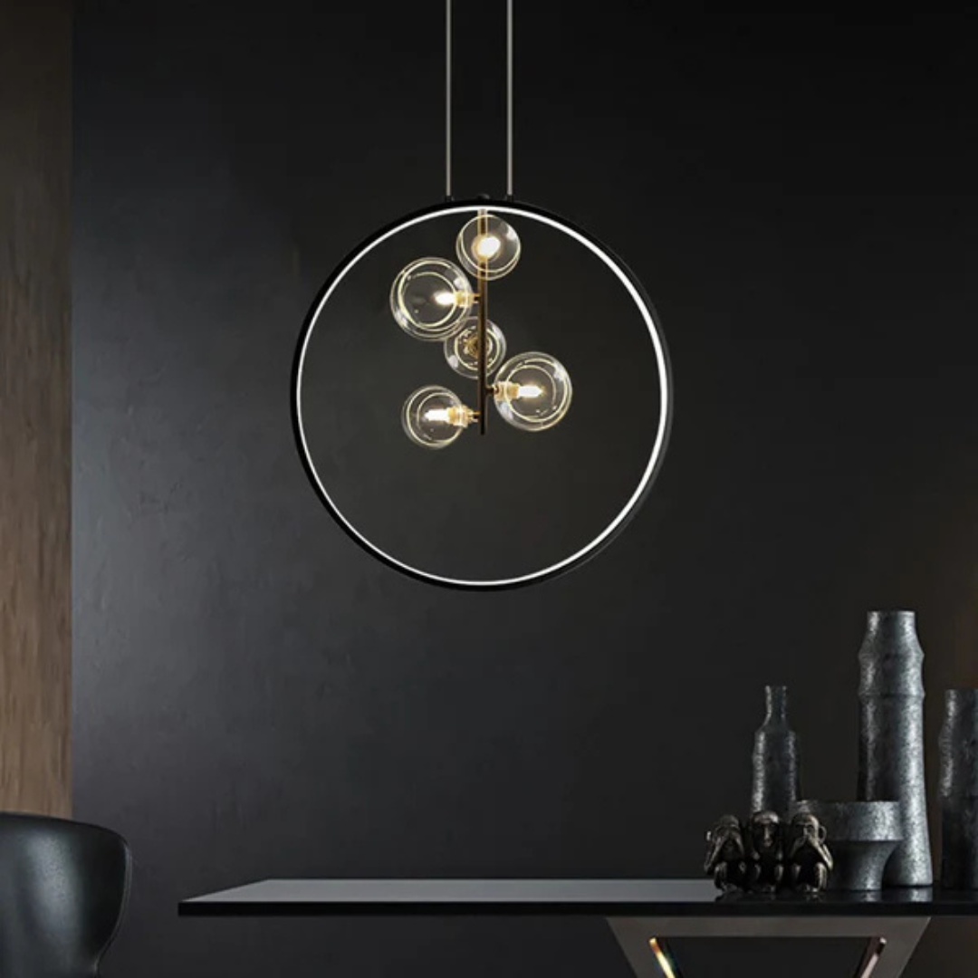 BowLift | Minimalist Black Pendant Lamp