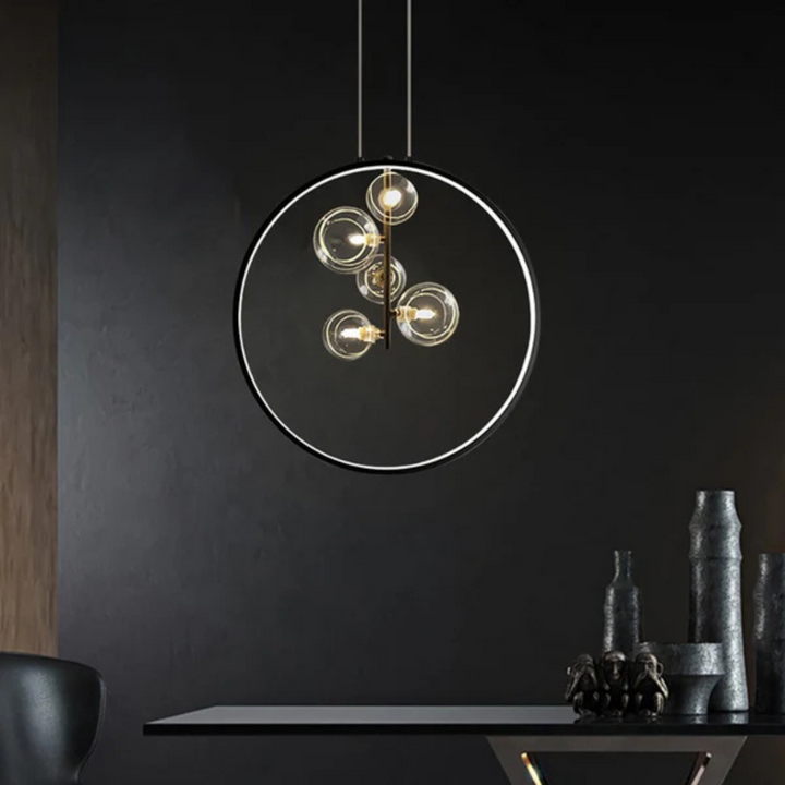 BowLift | Minimalist Black Pendant Lamp