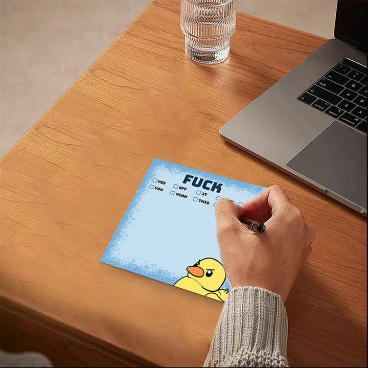BowLift | Funny Cheeky Duck Sticky Notes