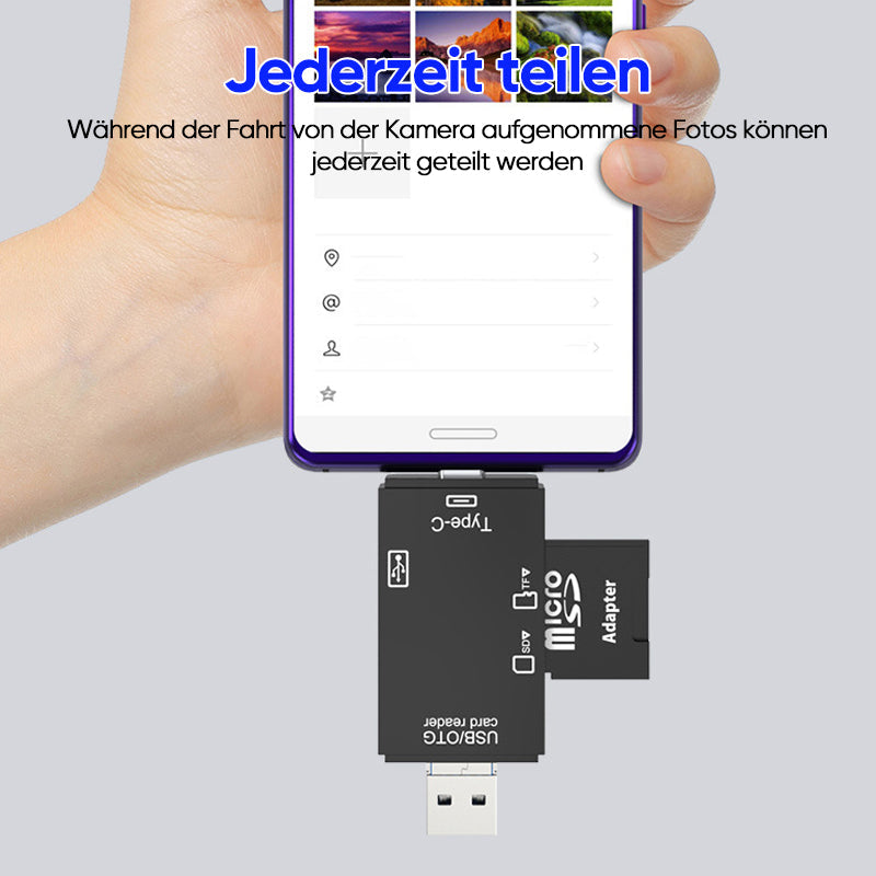 BowLift | 6-in-1 Card Reader