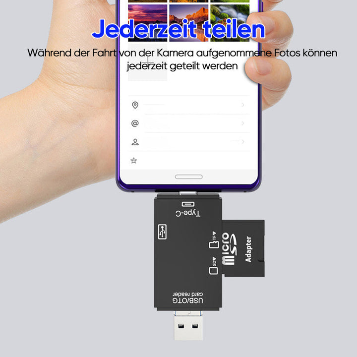 BowLift | 6-in-1 Card Reader