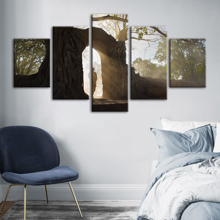 Under The Arch 5 Piece - Canvas Wall Art Painting | Bowlift