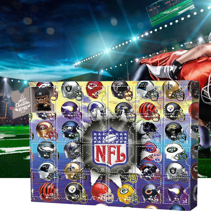 BowLift | TouchdownBox – NFL Adventskalender 2025 met 24 Verrassingen