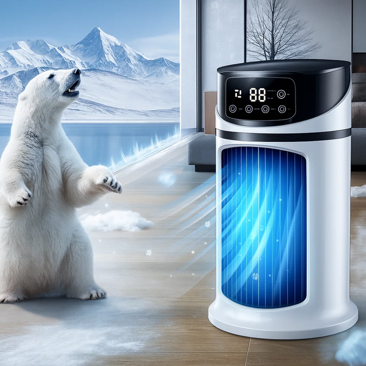 Rapid Cooling – USB 5V – 300ML Water Tank – Quiet Operation for Desk and Home Use Bowlift