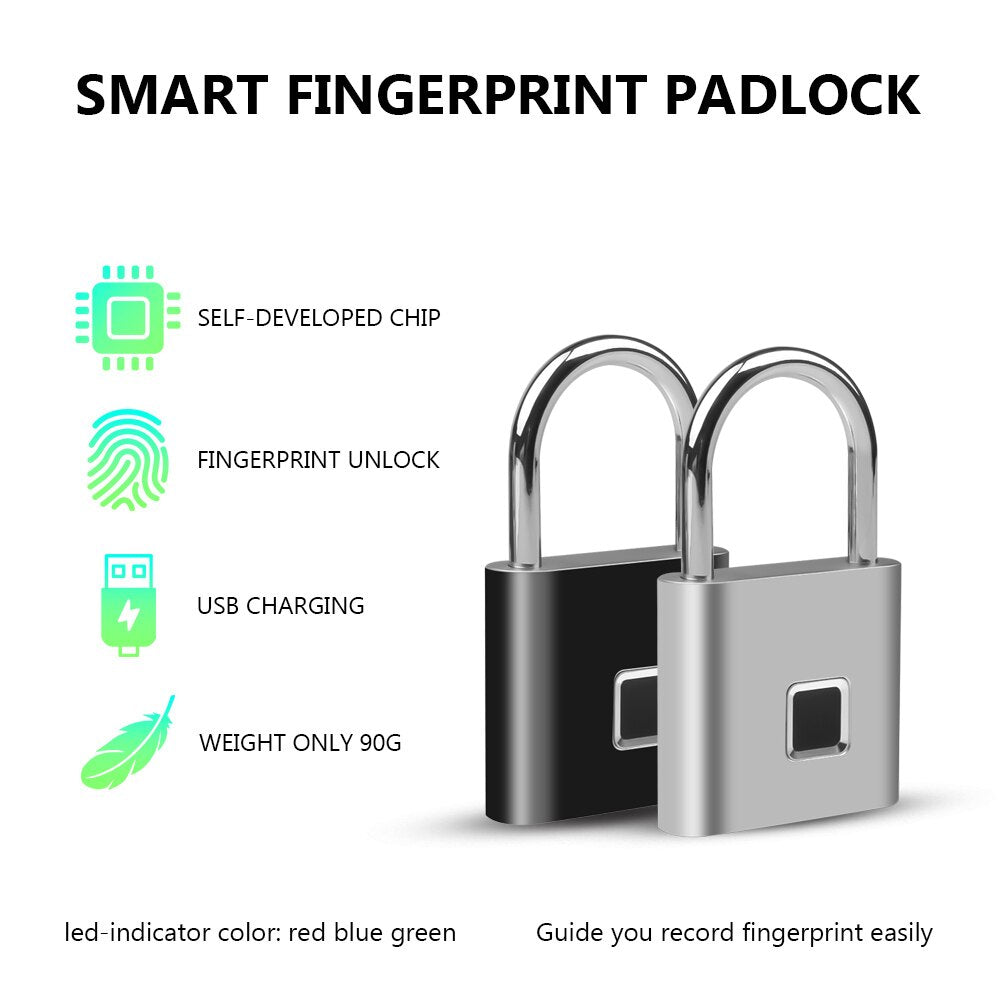 BowLift | Fingerprint Keyless Rechargeable Door Lock