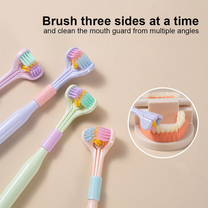 BowLift | Three-sided toothbrush