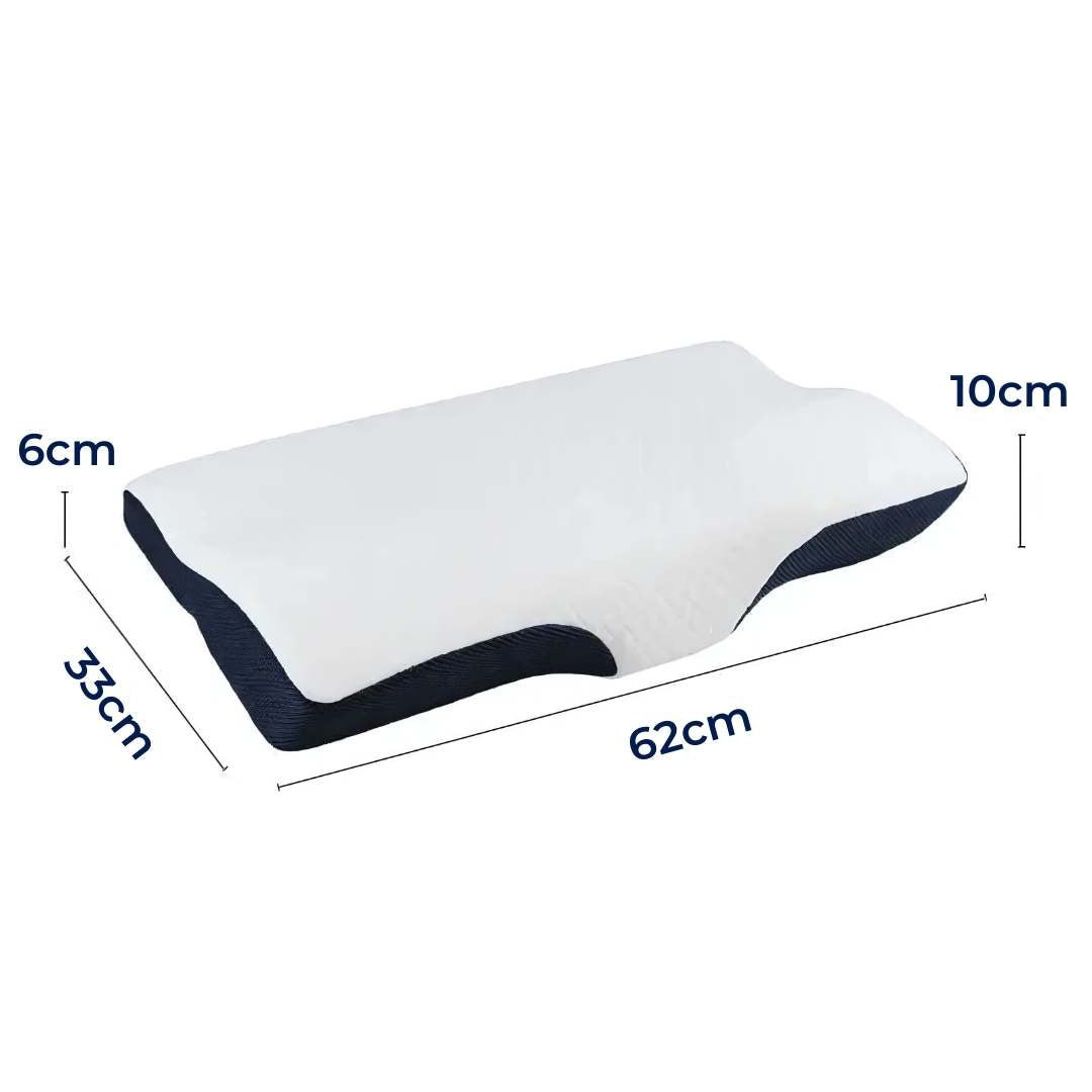 BowLift | Memory Foam Neck Support Pillow - Contoured Design for Neck Pain Relief & Improved Sleep Quality