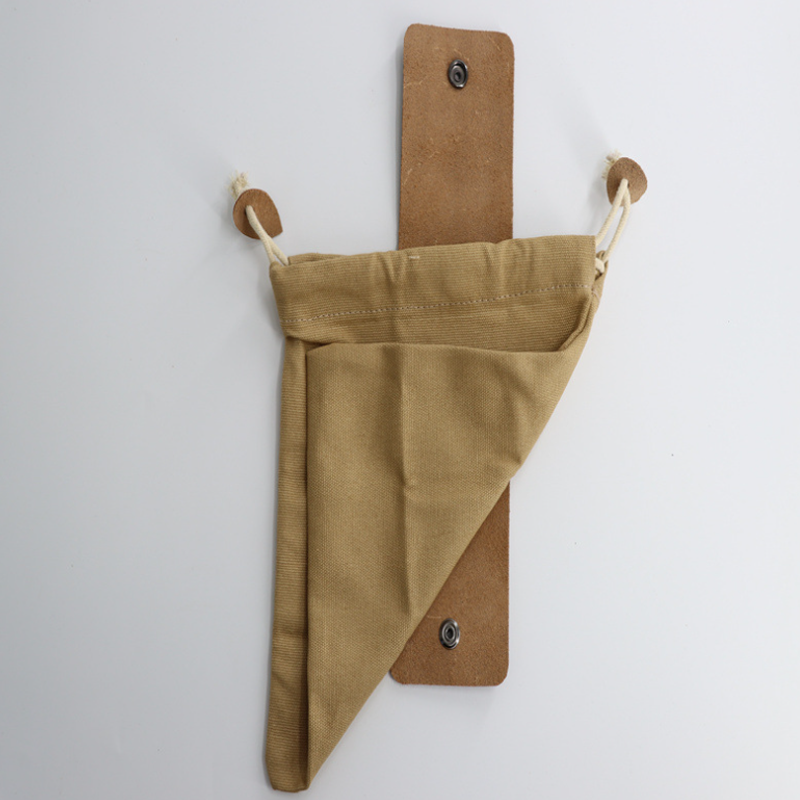 Dimoohome™ Leather and canvas bushcraft bag | Bowlift