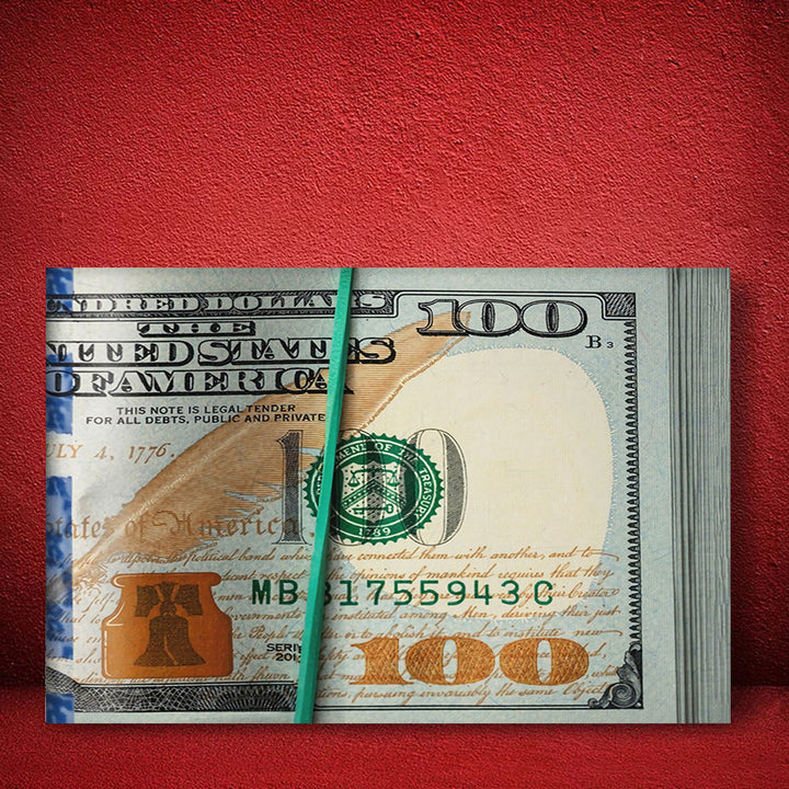 Money Bill - Canvas Wall Art Painting | Bowlift