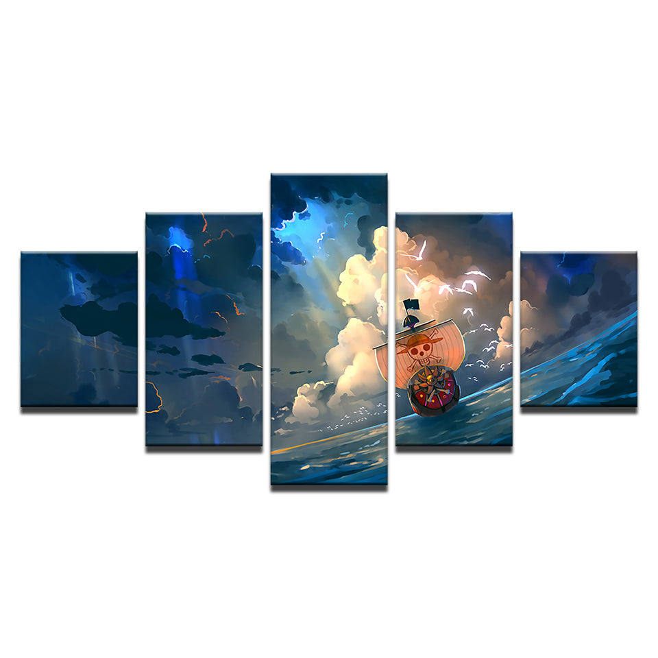 Pirate Paradise 5 Piece - Canvas Wall Art Painting | Bowlift