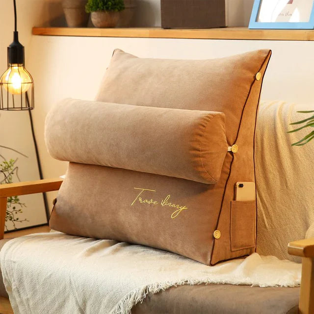 BowLift | Wedge-shaped back support cushion