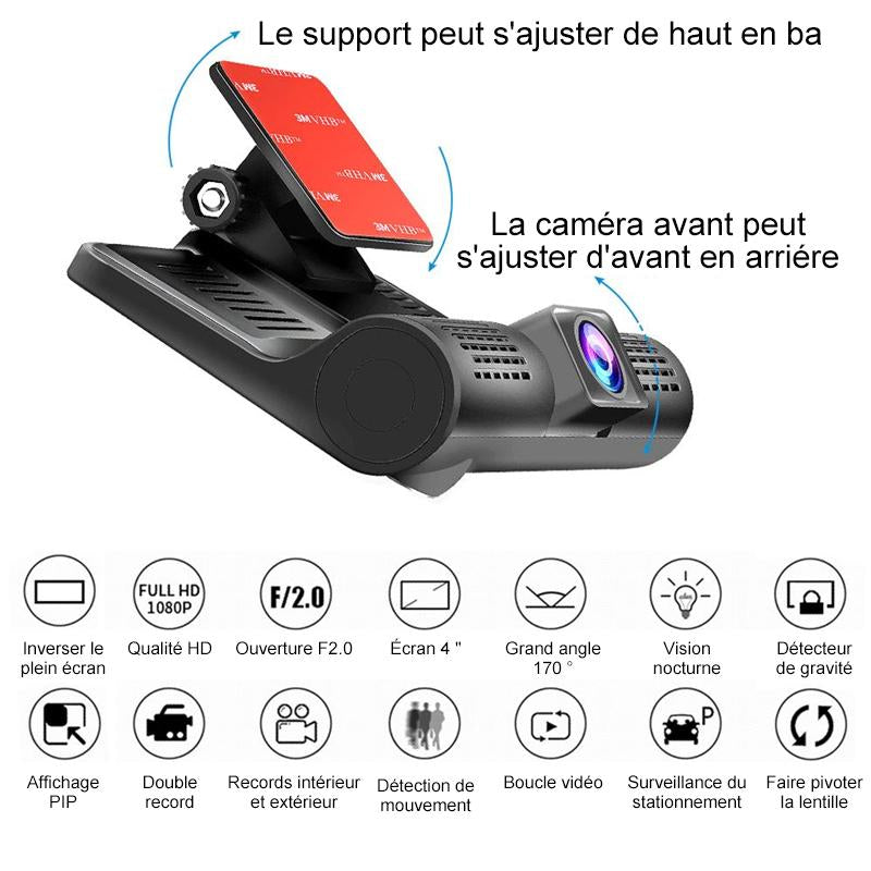 Tachograph with 3 HD lenses | Bowlift