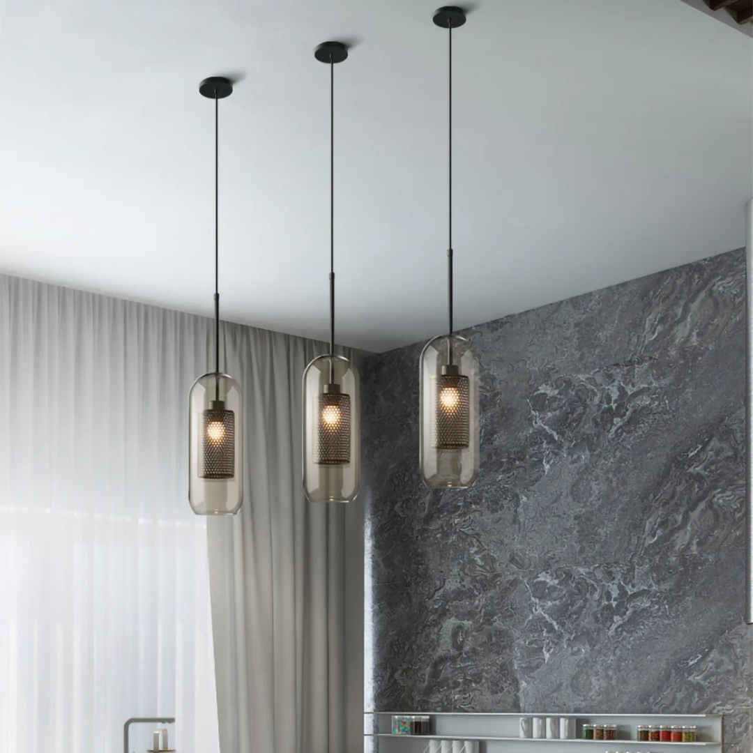 BowLift | Design Pendant Lamp Dining Table Made of Glass