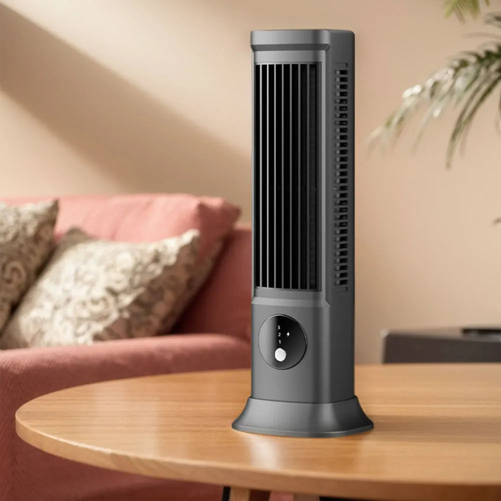 Mini Rechargeable Air Conditioning Desk Fan | Bowlift
