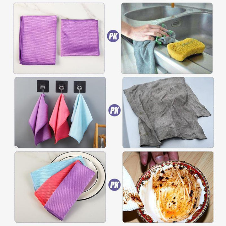 BowLift | Nano Stripe-Free Miracle Cleaning Cloths (reusable) 5 pcs
