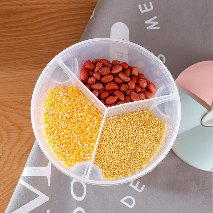 4 Grid Food Cereal Container Jar 2500Ml Bowlift
