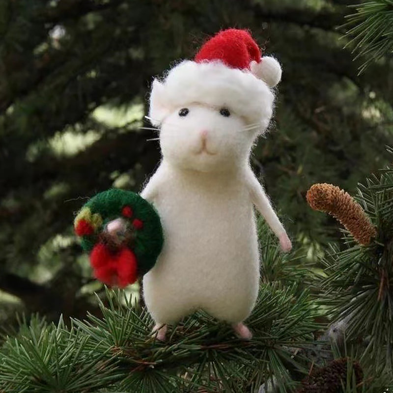 BowLift | Felt Mouse Halloween Ornament