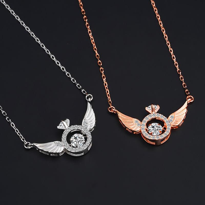 BowLift | Angel Wing Rhinestone Necklace