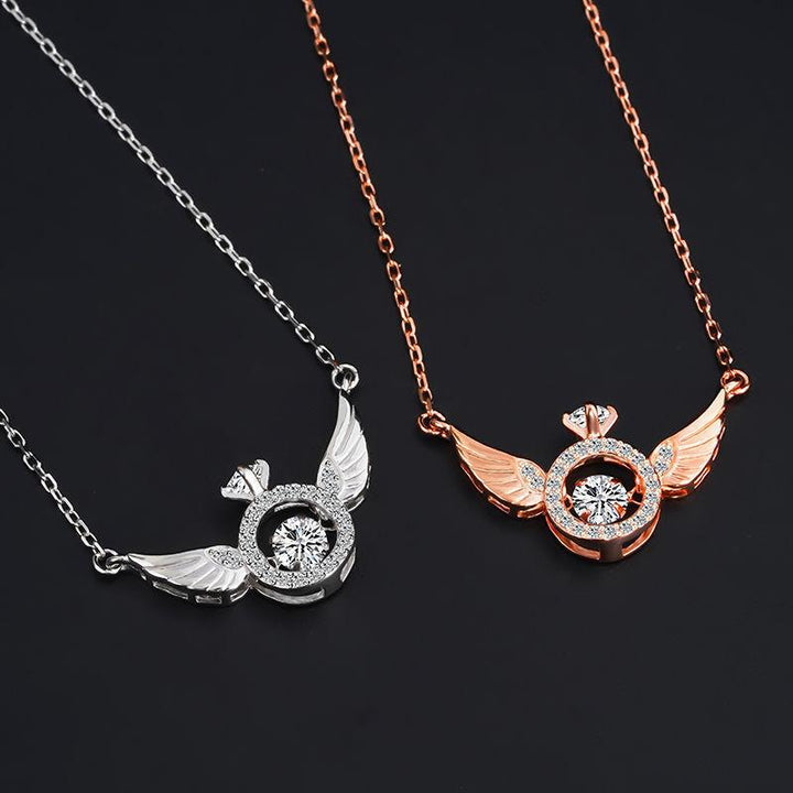 BowLift | Angel Wing Rhinestone Necklace