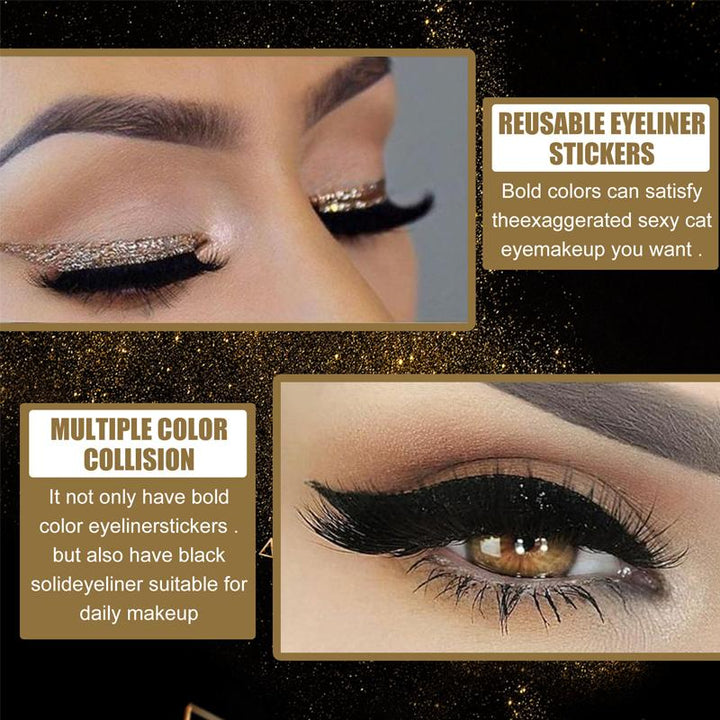 BowLift | Reusable Eyeliner and Eyelash Stickers (4 Pairs)