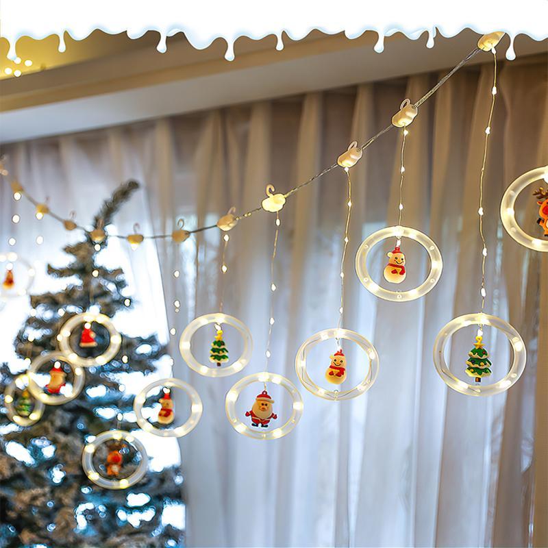 BowLift | Christmas Curtain String Lights
