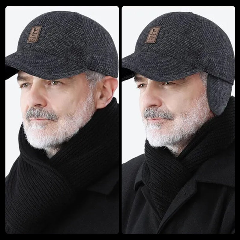 BowLift | Winter baseball cap with ear protectors