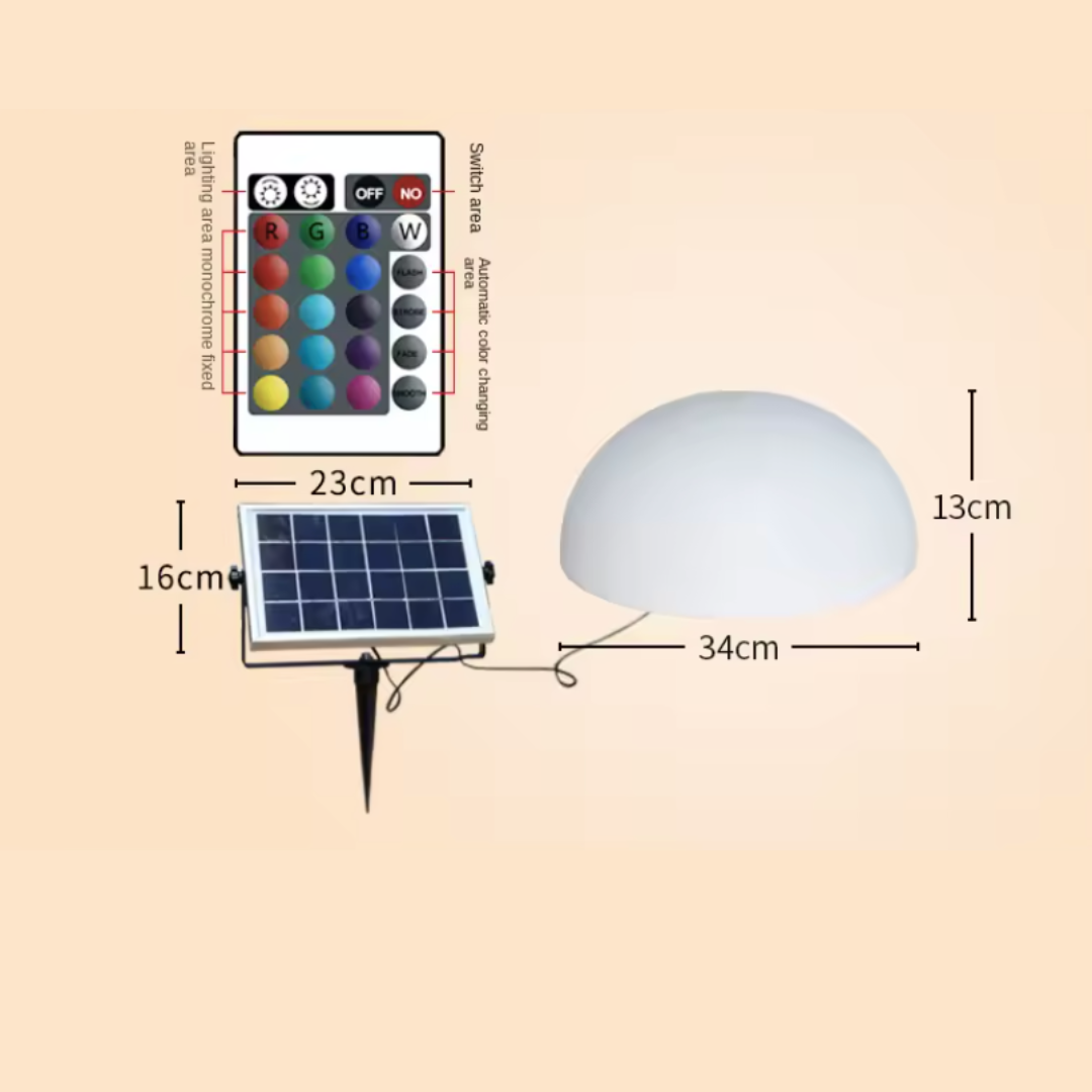 Solar Dome Light Bowlift