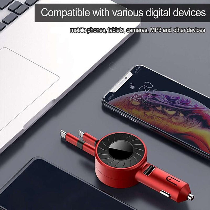BowLift | 3-IN-1 Telescopic Mobile Charger