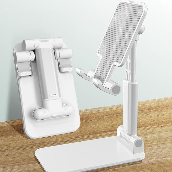 BowLift | Foldable or white pole phone desk holder