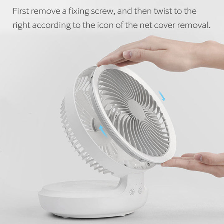 Foldable Desktop Fan | Bowlift