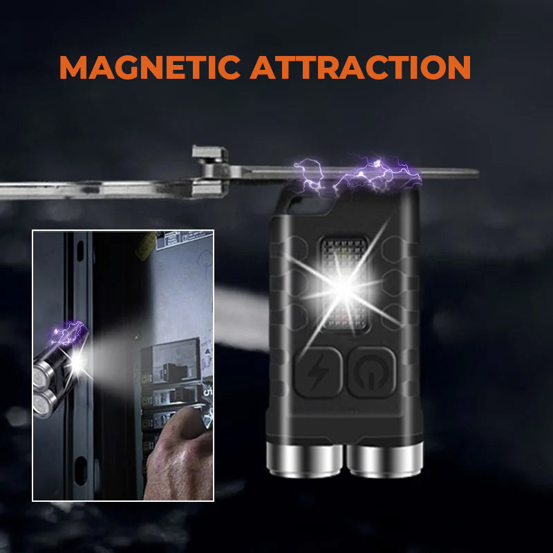BowLift | Magnetic Mini Keychain Flashlight