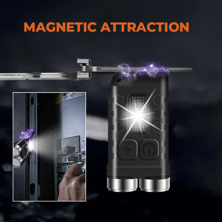 BowLift | Magnetic Mini Keychain Flashlight
