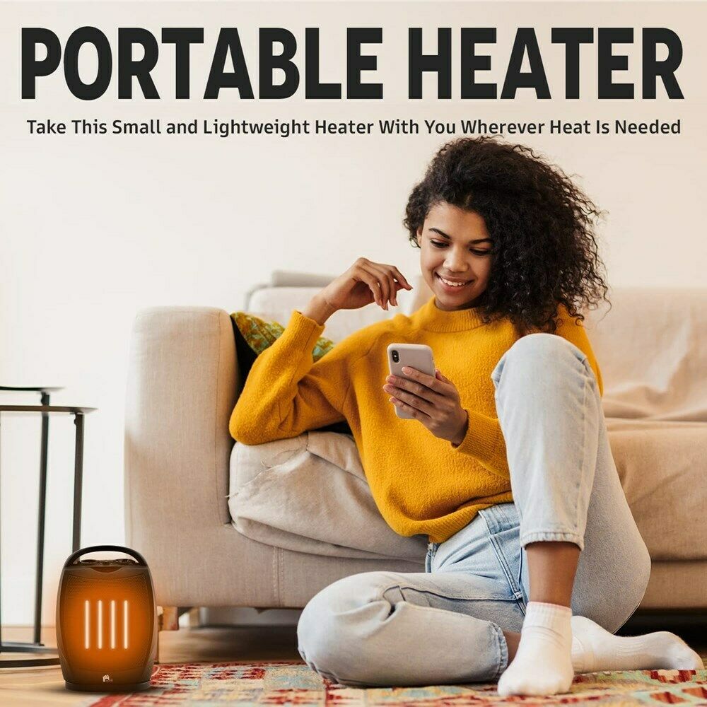 BowLift | HeatEase Compact Portable Heater – Stylish, Oscillating & Energy Efficient
