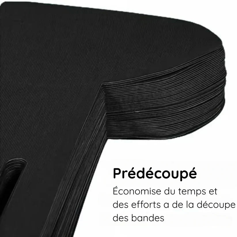 BowLift | Pre-Cut Knee Support Tape | Breathable Cotton | Elastic & Water-Resistant Adhesion