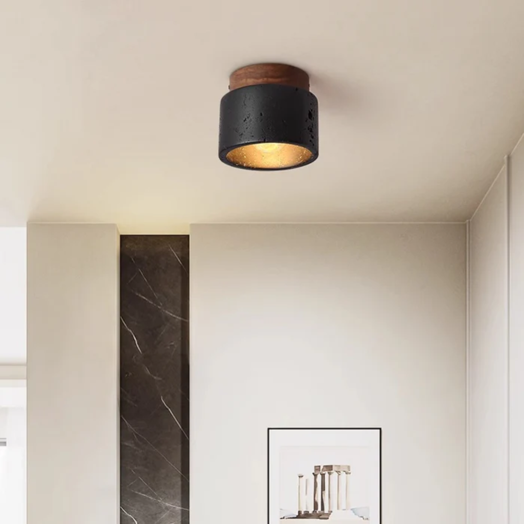 BowLift | Ceiling lamp with stone look