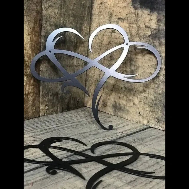 BowLift | Iron Wall Decoration with Infinity Heart